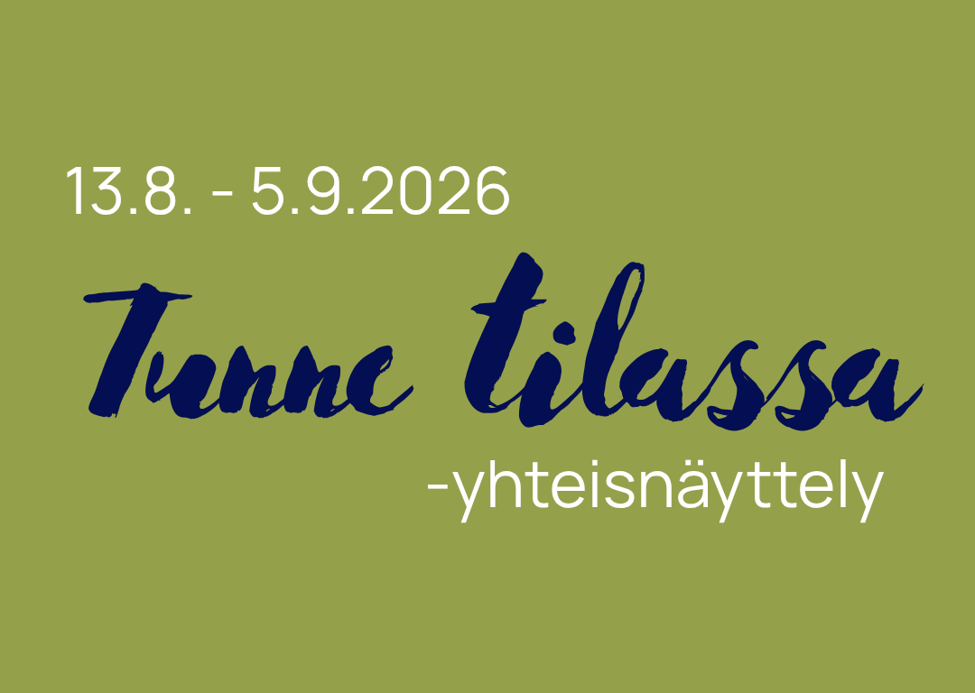 Juhlanäyttelyn haku nyt käynnissä 31.5.2026 asti!
